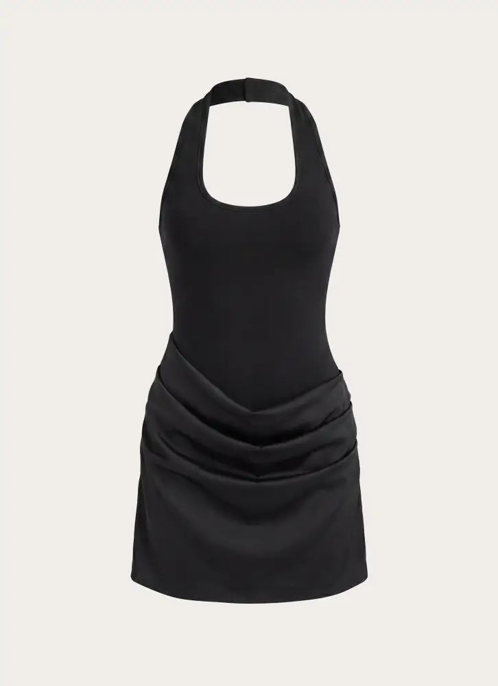 Deena Mini Dress - Black - Mini Dresses