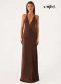 Ellopez Maxi Dress - Chocolate - Maxi Dresses