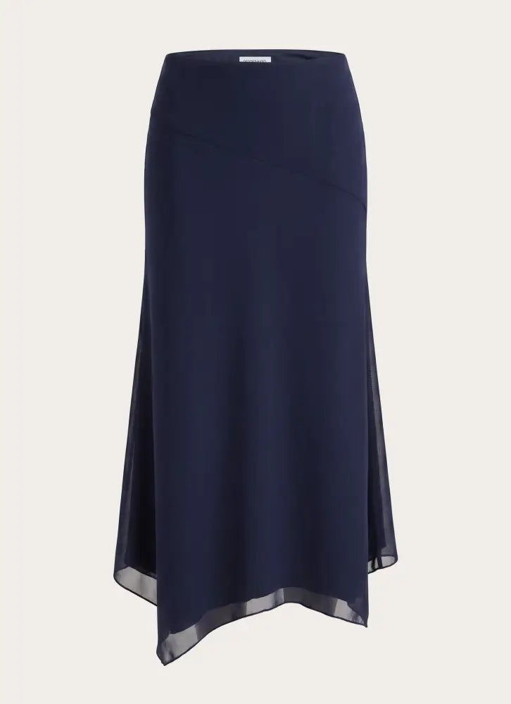 Kerrie Hanky Midi Skirt - Dark Navy - Midi Skirt
