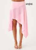 Klose Midi Skirt - Pink - Midi Skirts